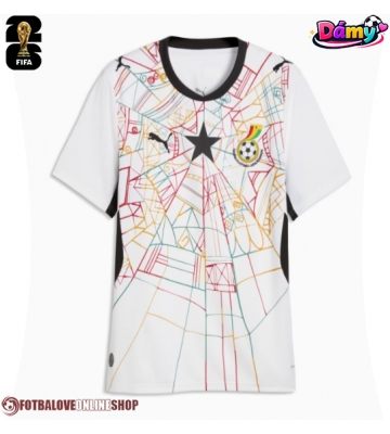 Ghana Domácí Dres pro Dámy MS 2026 Krátkým Rukávem